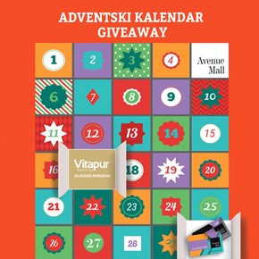 ADVENTSKI KALENDAR GIVEAWAY - Vitapur  hoodie prekrivač